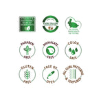 Amino Bonding Complex Healing Oil with ethical, fair trade, vegan claims.