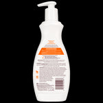 Back of Palmer’s Smooth & Radiant Exfoliating Body Lotion bottle.
