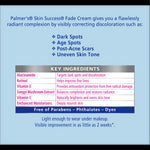 Palmer’s® Skin Success® Anti-Dark Spot Fade Cream packaging.