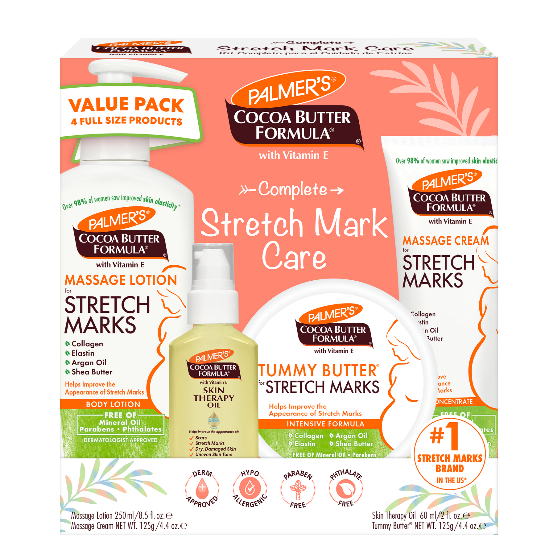 palmer's coconut oil stretch marks Complete Pregnancy Stretch Mark Care Kit