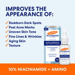Anti-Dark Spot Extra Strength Tone Correcting Serum with niacinamide and vitamins.