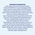 Anti-Dark Spot Extra Strength Tone Correcting Cream ingredient list.