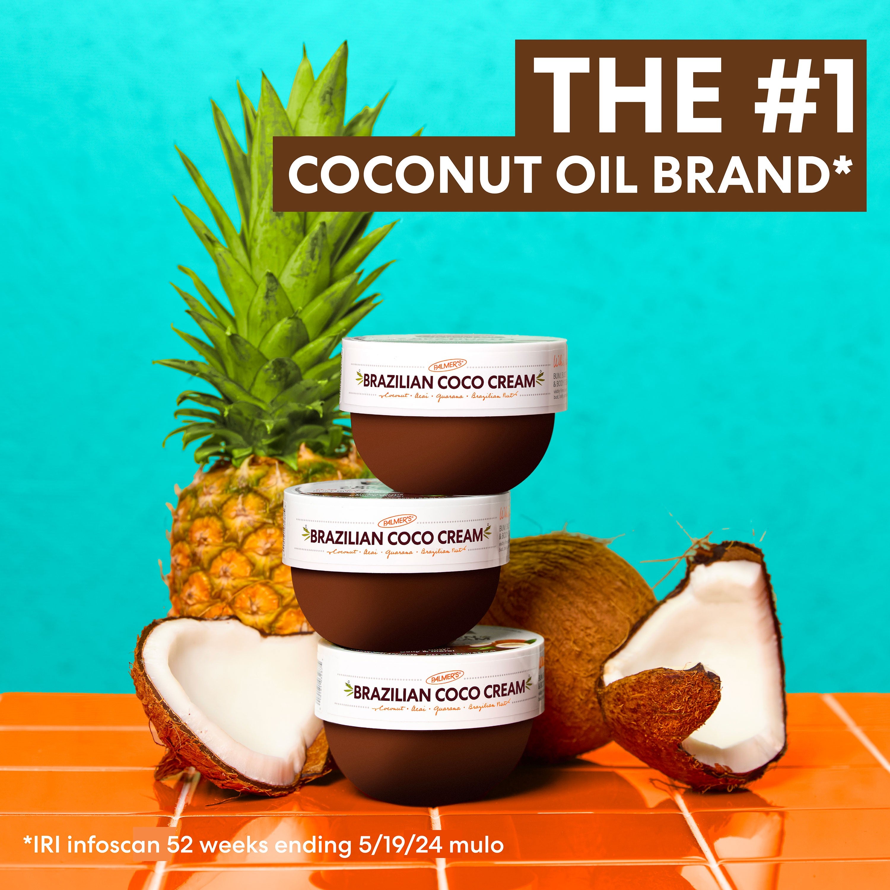Palmer's Coconut Oil Formula Brazilian Coco Whipped Bum, Bust