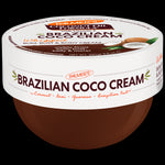 Palmer’s Brazilian Coco Whipped Bum, Bust & Body Cream jar.