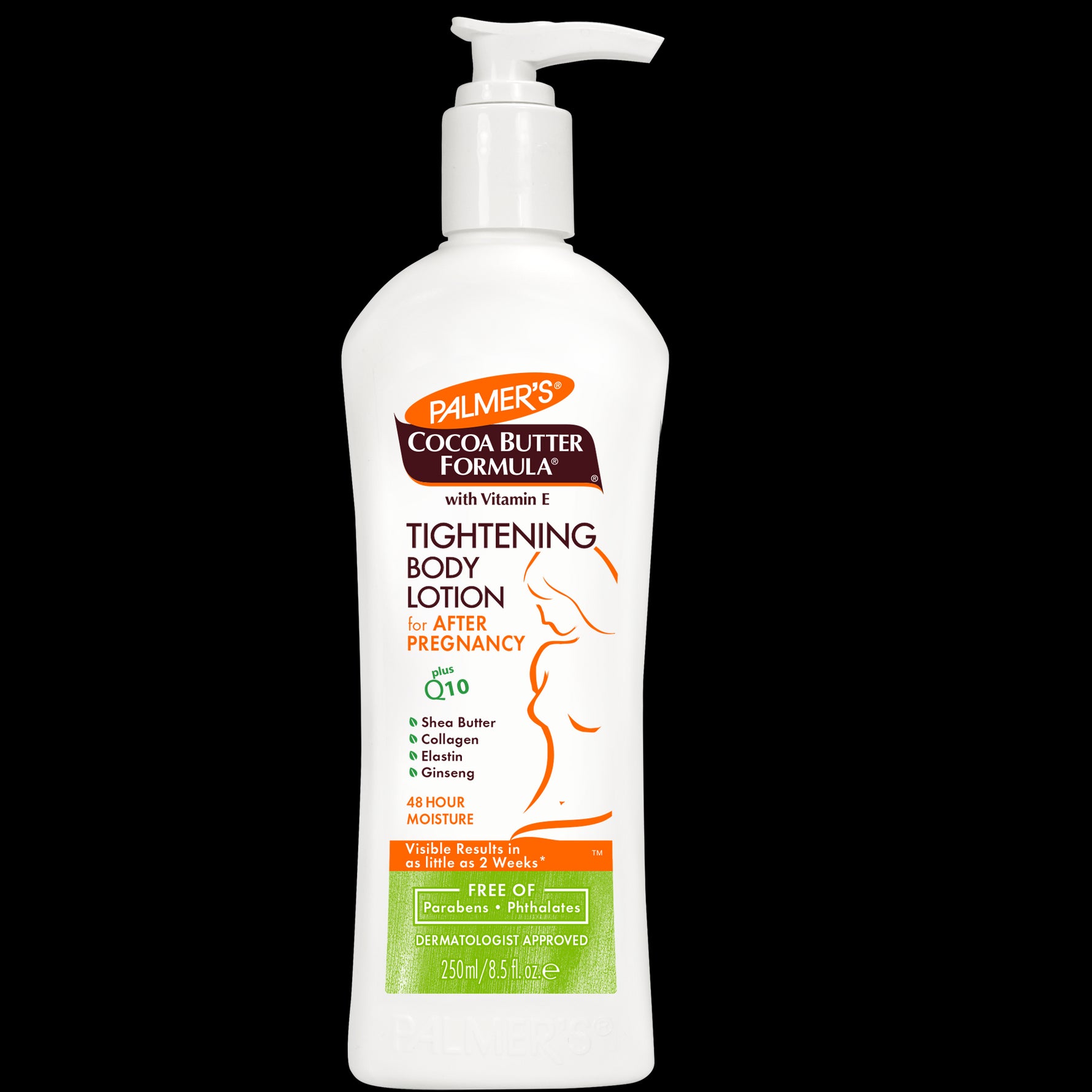 New Moms Post-Pregnancy Skin Recovery Set lotion bottle.