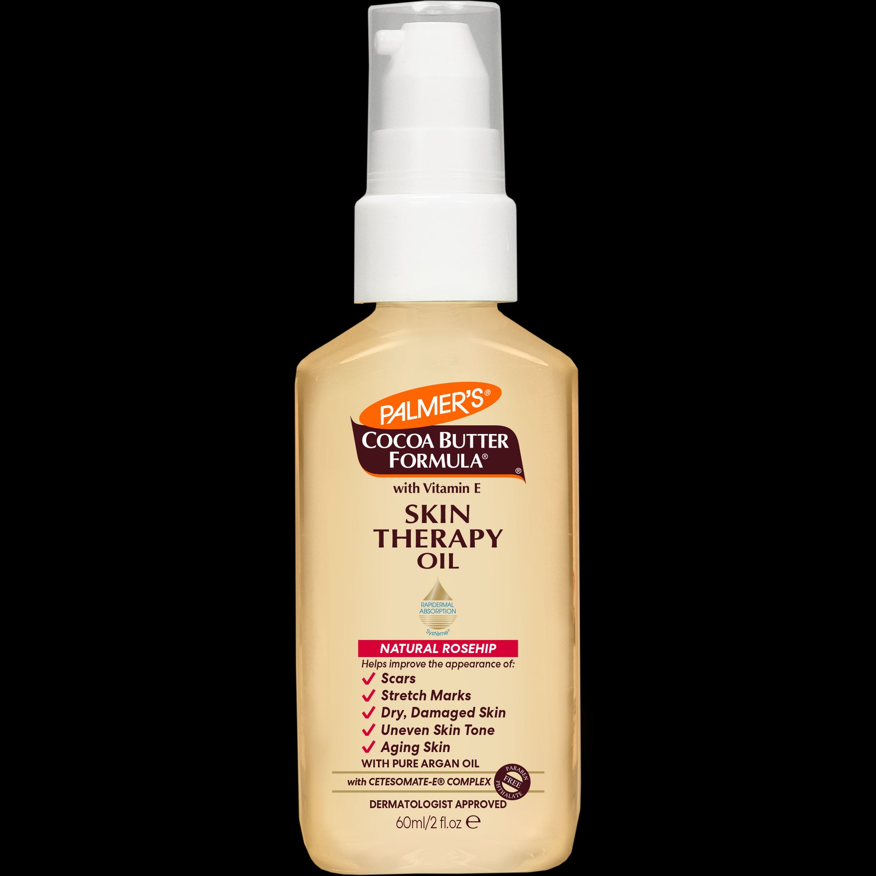 New Moms Post-Pregnancy Skin Recovery Set's Rosehip Skin Therapy Oil bottle.