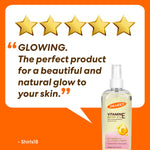 Palmer’s Vitamin E Body Oil with 5-star customer review.