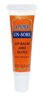 Dr. Palmer's® Un-Sore Lip Balm tube with Vitamin E.