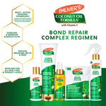 Bond Repair Complex Shampoo with bonding technology and benefits highlighted.