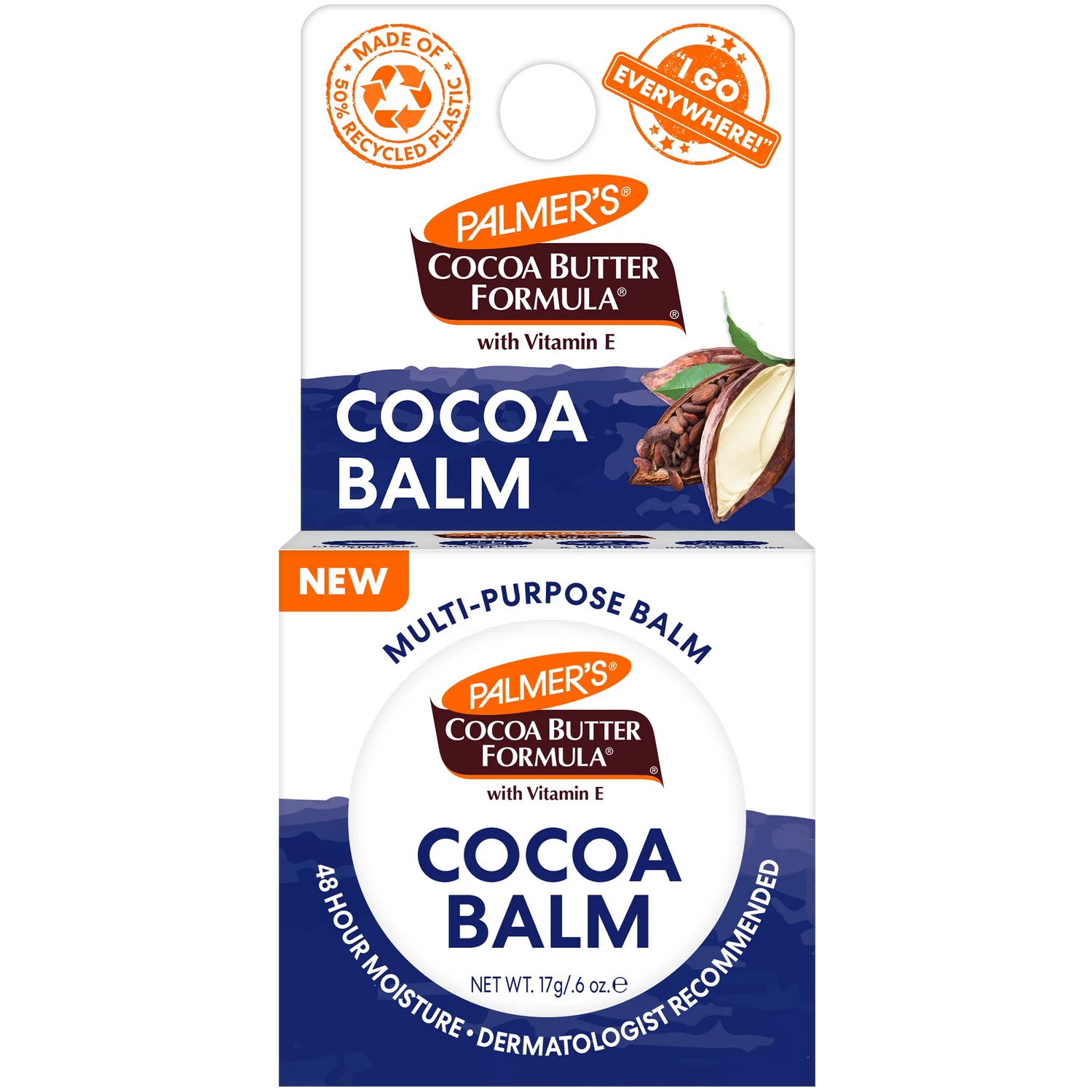 Palmer's Cocoa Butter Formula Cocoa Balm packaging on a white background