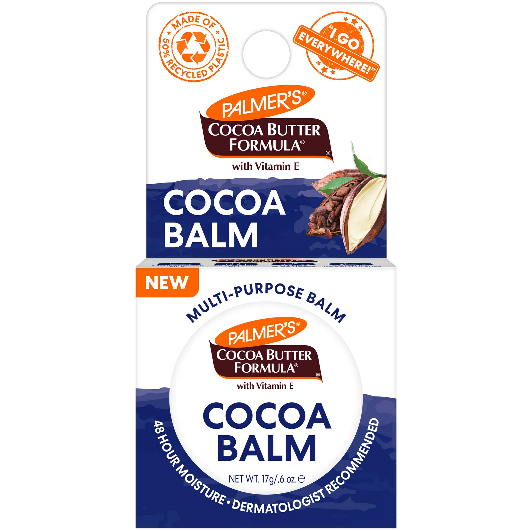 Palmer's Cocoa Butter Formula Cocoa Balm packaging on a white background