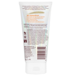 Lotion tube with text and branding on a white background
