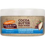 Palmer’s Cocoa Body Scrub tub with shea butter, Vitamin E.