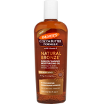 Palmer's Cocoa Butter Formula Natural Bronze Sunless Tanning Moisturizing Oil bottle on a white background