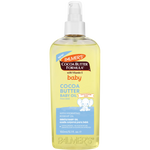 Palmer's Cocoa Butter Formula baby oil bottle on a white background