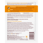 Back of a Palmer's Cocoa Butter Formula hair care product packaging with text and ingredients list.