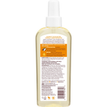 Back label of a bottle with text and product details on a white background