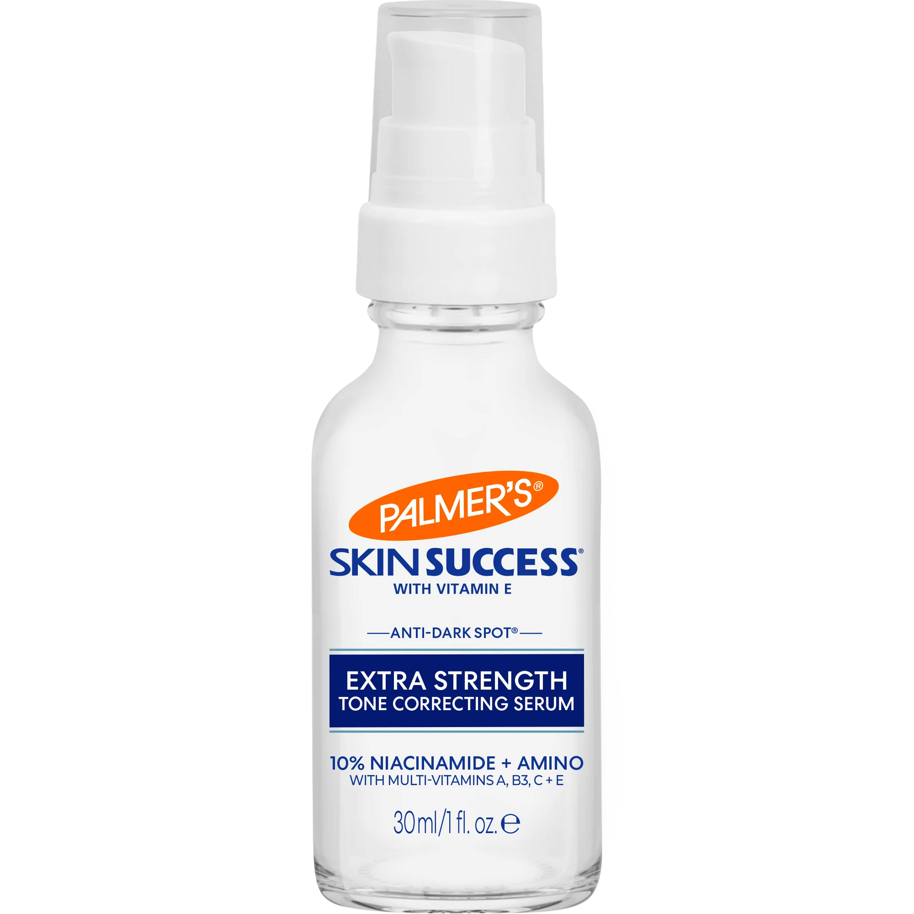 Palmer's Skin Success serum bottle on a white background