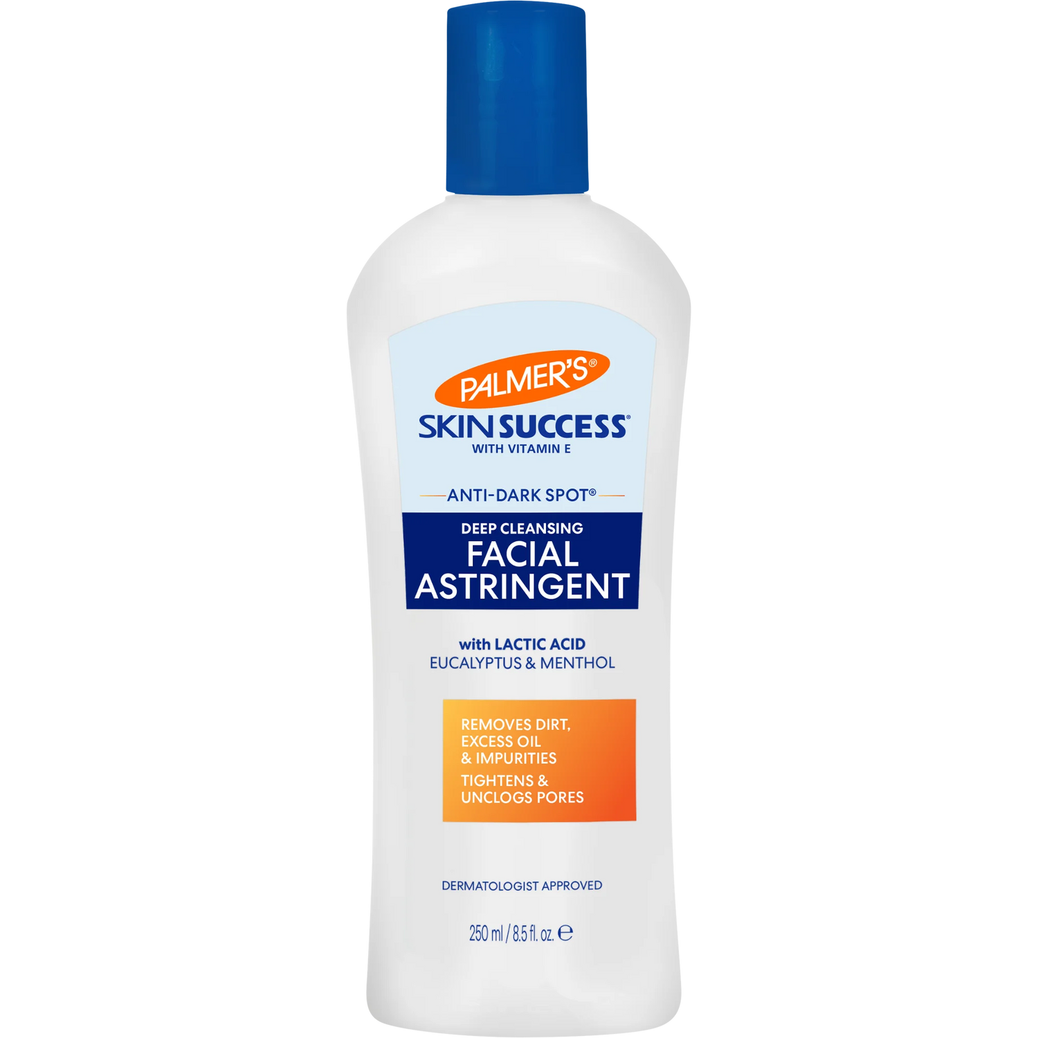 Palmer's Skin Success facial astringent bottle on a white background