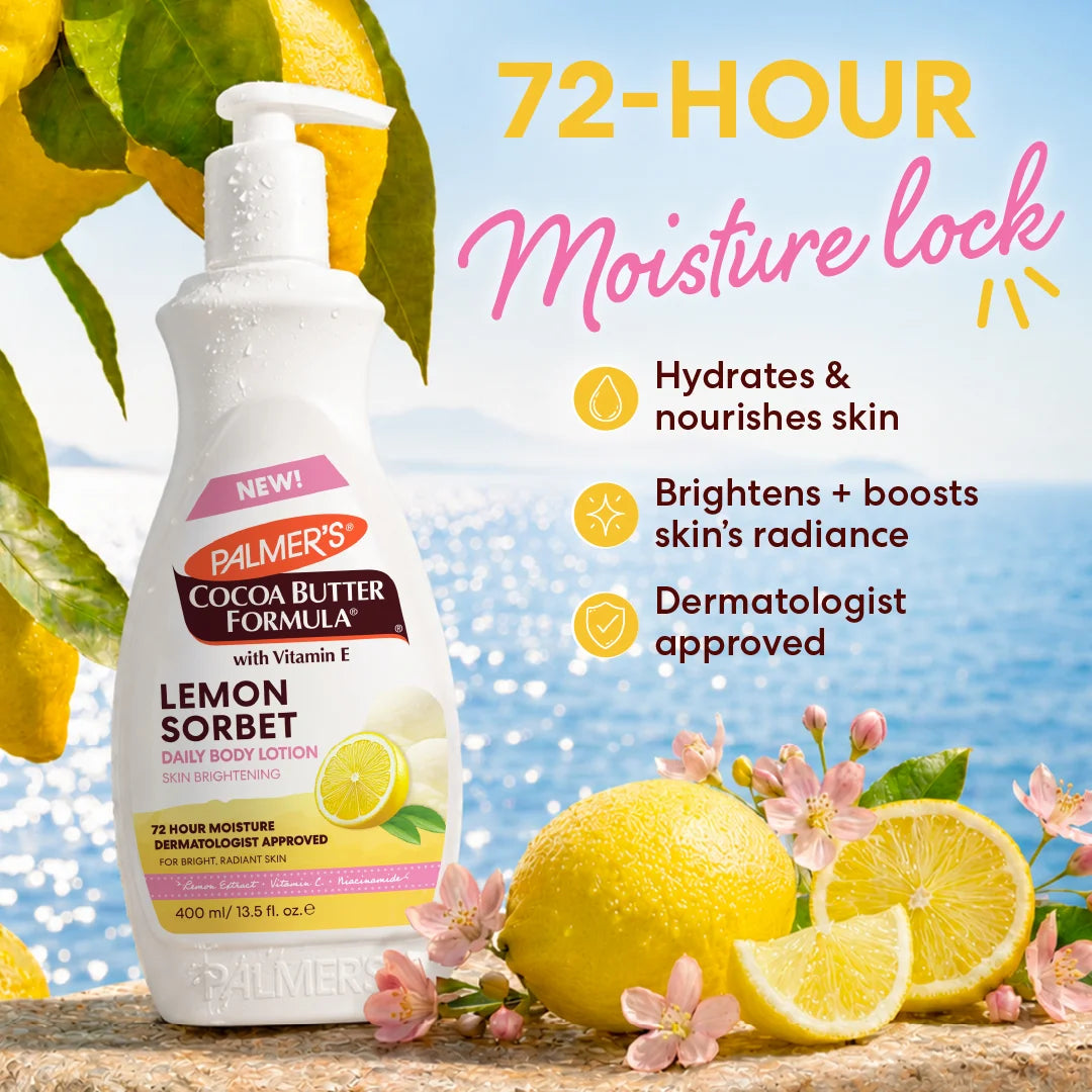 Lemon Sorbet Brightening Body Lotion – Palmer's