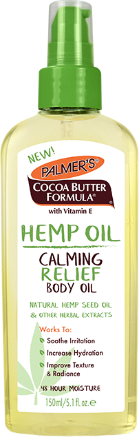 Palmer's Cocoa Butter Formula Hemp Oil Calming Relief Body Oil